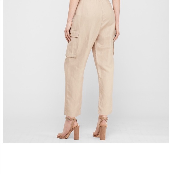 Express Linen blend jumpsuit - Picture 2 of 3